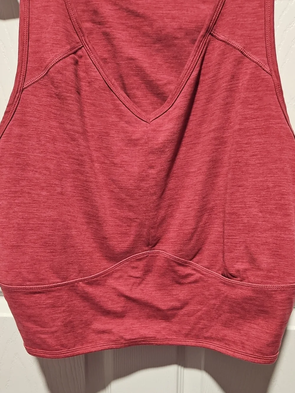Torrid Red V-Neck Sports Bra Size 5